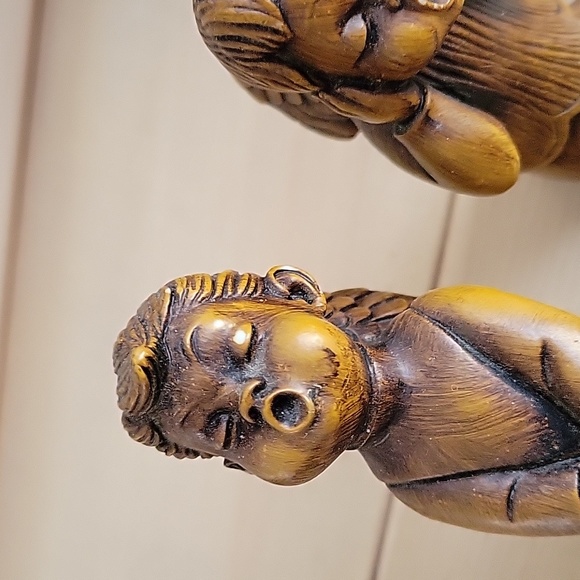 Vintage Legnoart Italy Cherub Child Angels - 2 - Picture 5 of 8